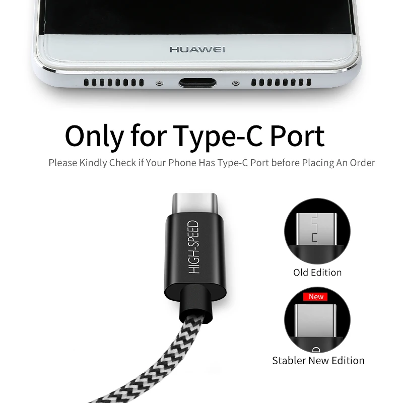 Dux Ducis USB Type C мобильный телефон для быстрой зарядки кабель для Samsung Galaxy S9 S8 плюс кабель usb 1 M/2 M