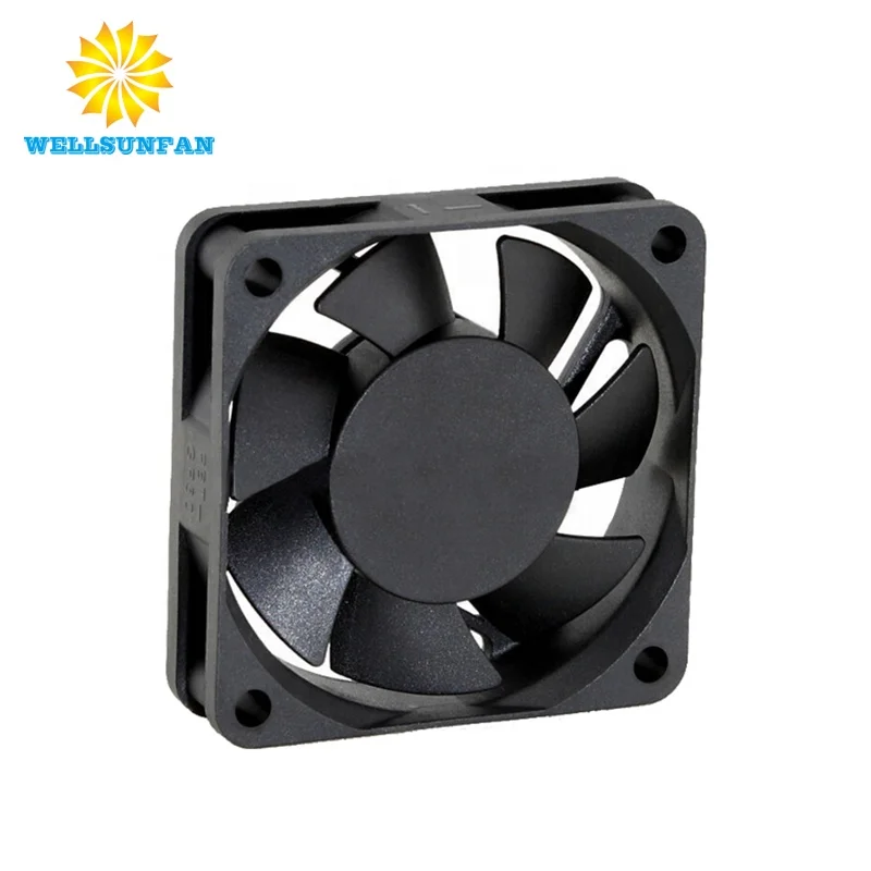 60X60X15mm dc 5V/12V/2V 3 pin connector fan for water cooler