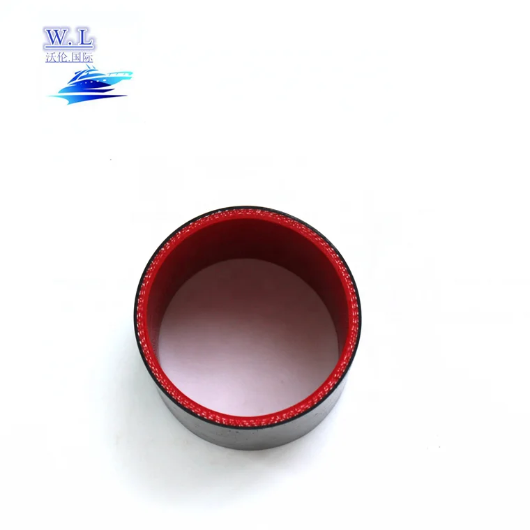 2021 Discount price straight silicone hose pipe 57mm radiator silicone pipe from wolun