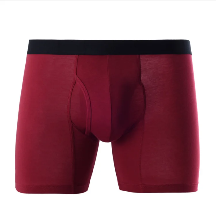 95%cotton and  5%spandex sewing boxers Custom own logo underwear