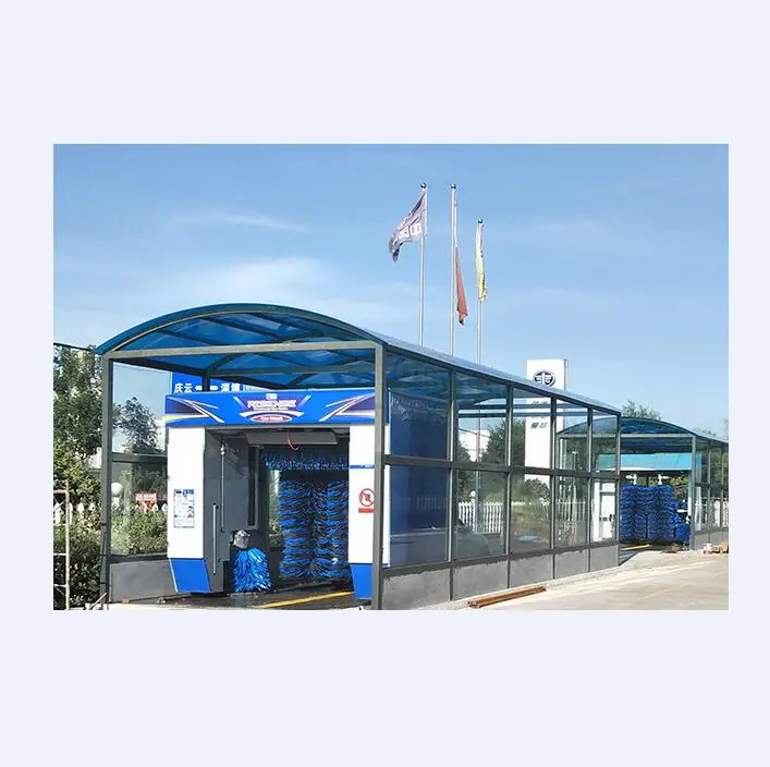 Автоматическая комплект для чистки автомобилей машина опрокидывания для автомойки