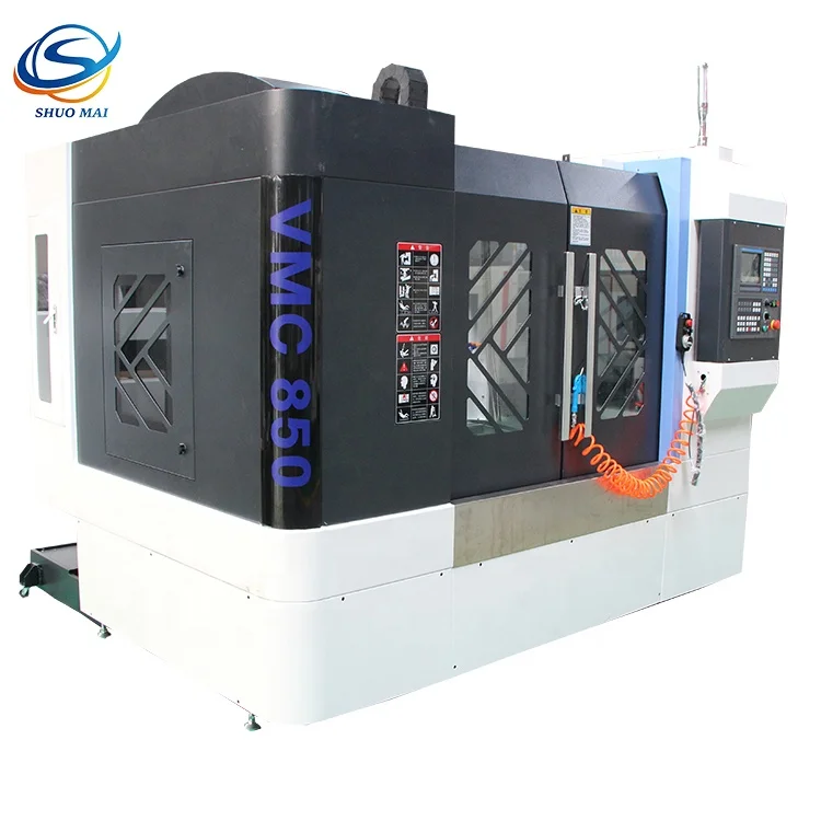 High precision high speed 3 axis vertical CNC milling machine center VMC850
