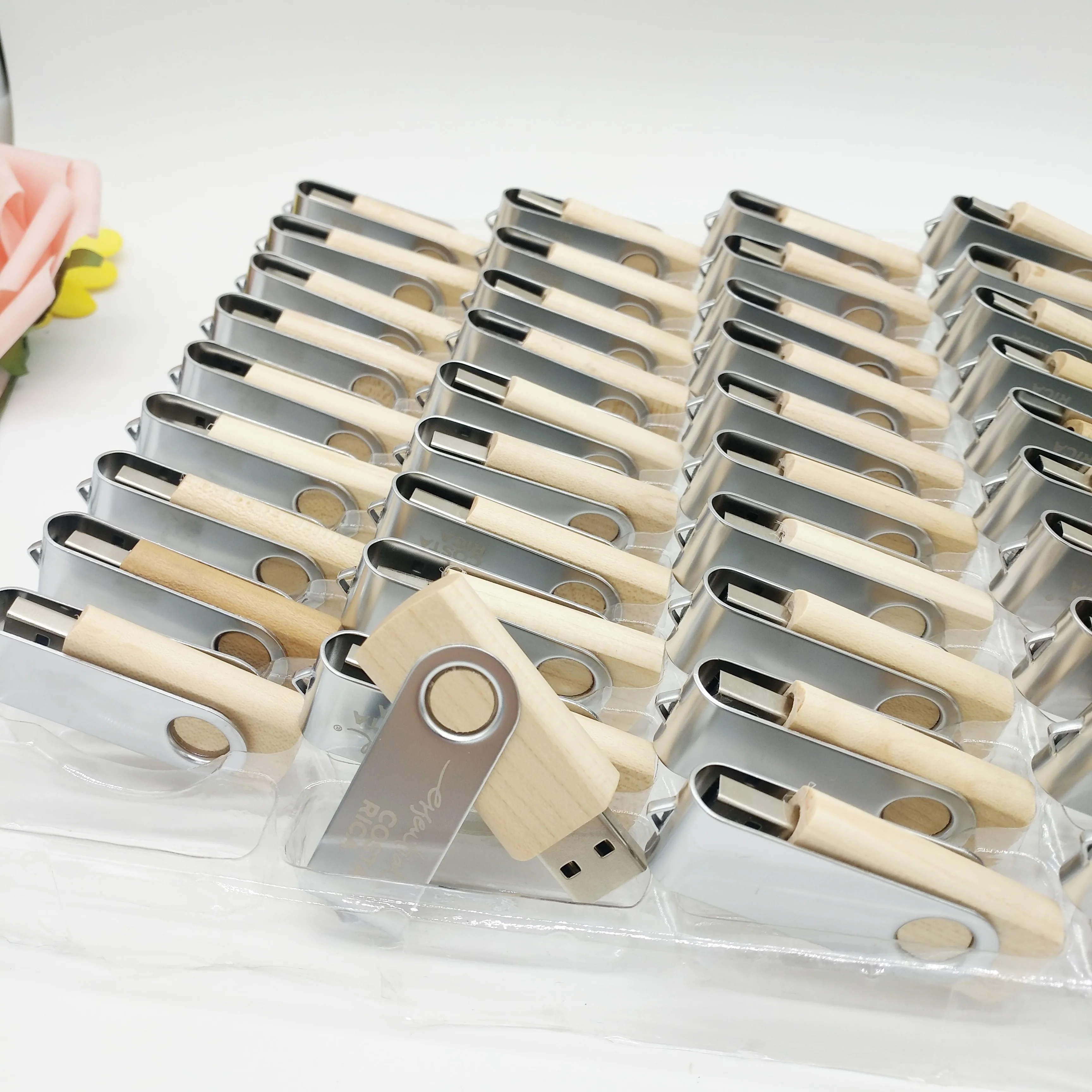 Флэш-накопитель USB с лазерной печатью, 16 ГБ, 4 Гб, 32 ГБ