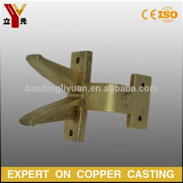 
CuZn38Mn2Pb2 brass structural casting parts 