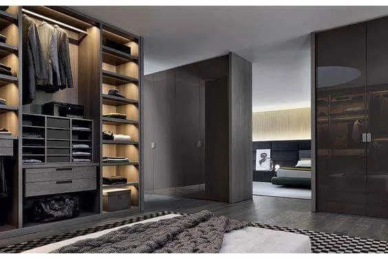 2022 N&L New Modern Home Bedroom Customized Wardrobe Design