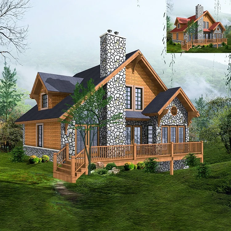 New version two story house plans prefab houses wooden
