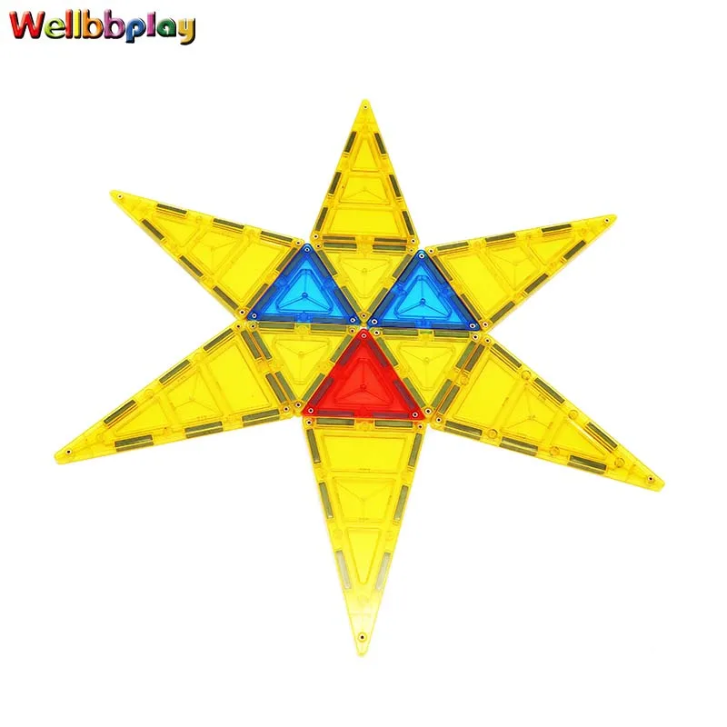 90pcs Colorful Color and EN71 Certificate educational magnet blocks toys / magnetic tiles