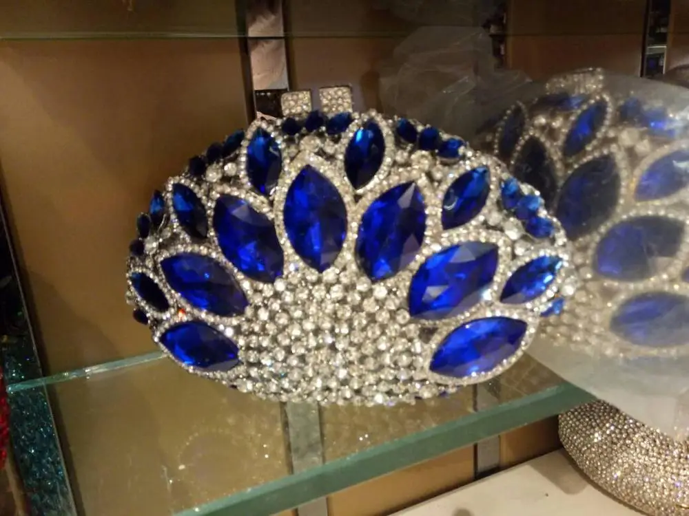 DB565 crystal bag clutches wedding evening purse