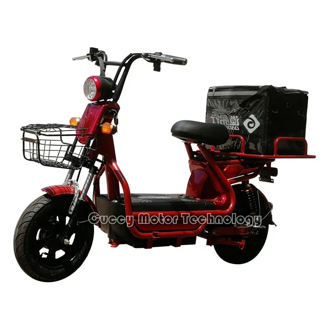 china city ebike bicicleta electrica 500w 600w 800w 60V street cargo fast food pizza delivery electric scooter