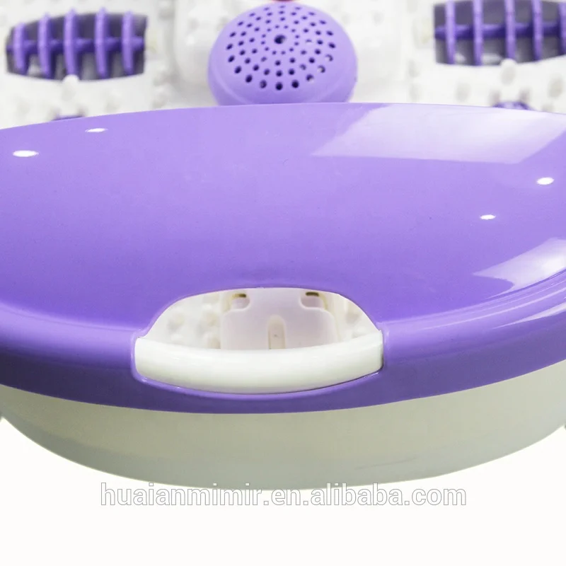 Electric Health Care Bubble Infrared Reflexology Mini Foot Spa Massager