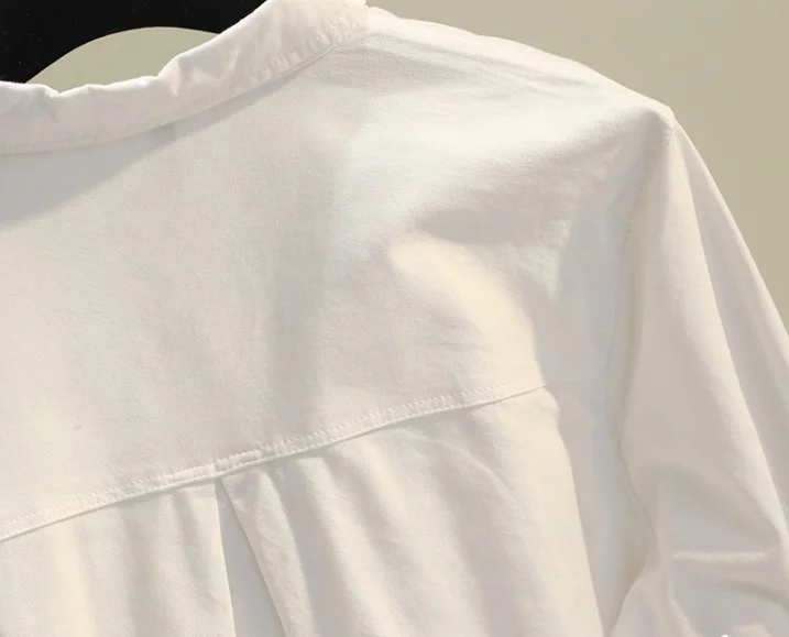 Европейская и американская мода с одним карманом на пуговицах Новинка весна-лето 2019 литературная свободная ленивая рубашка