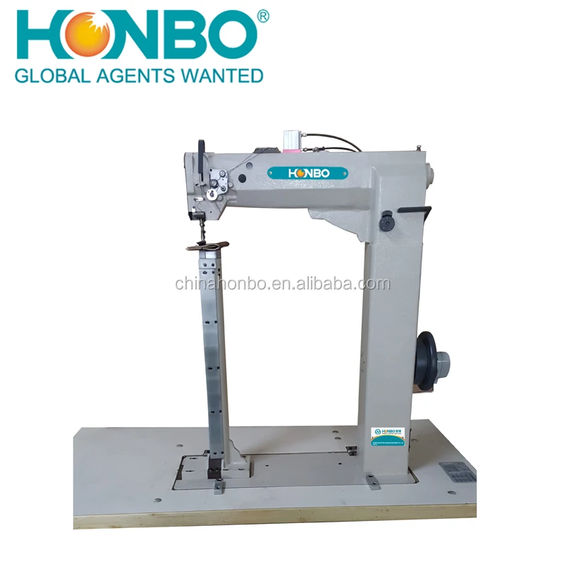 HB-8703F Single needle synchronous industry plastic bag making leather shoes insoles sewing machine