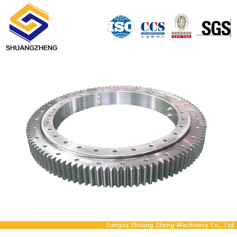 Internal Flat Mounted Rodamiento Giratorio slewing bearing