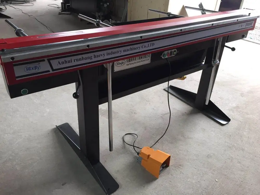 
ElectroMagnetic Manual Box Folding/Metal Sheet Bending Machine 