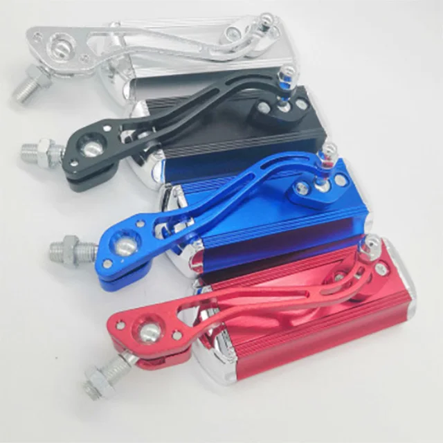 
2019 new Aluminum alloy Bicycle accessories bicycle rearview mirror can rotate 360 degrees 