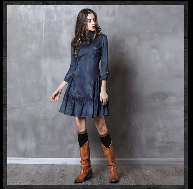 Hot Sale new summer ladies fashion Cheongsam dress