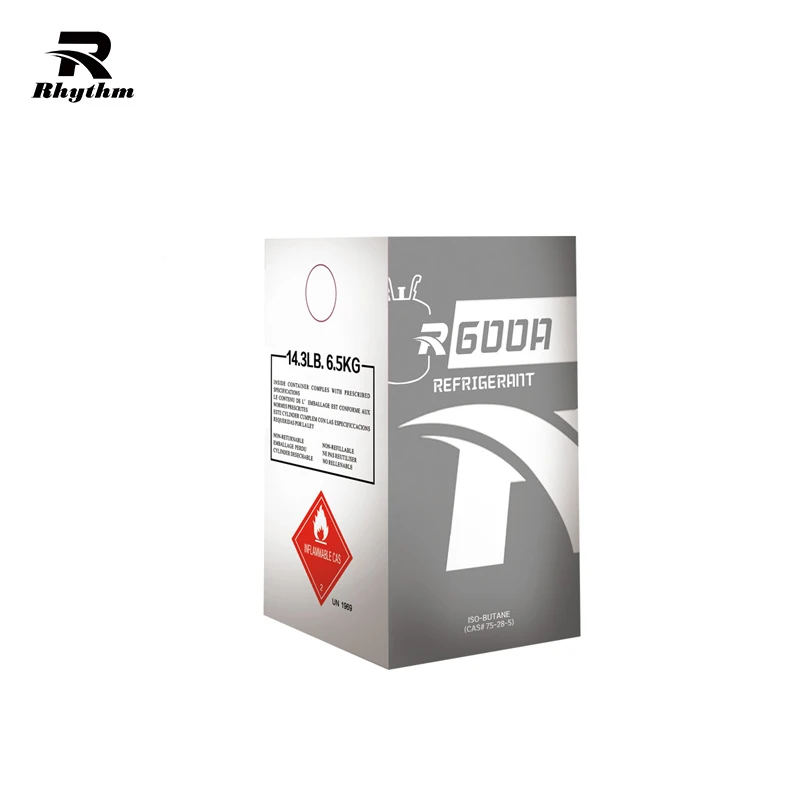 Изобутан r600a хладагента газовый баллон для продажи