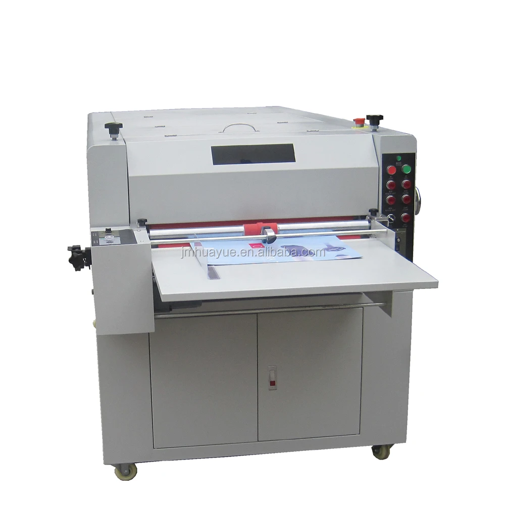 Semi Auto pattern uv varnish coating machine for paper