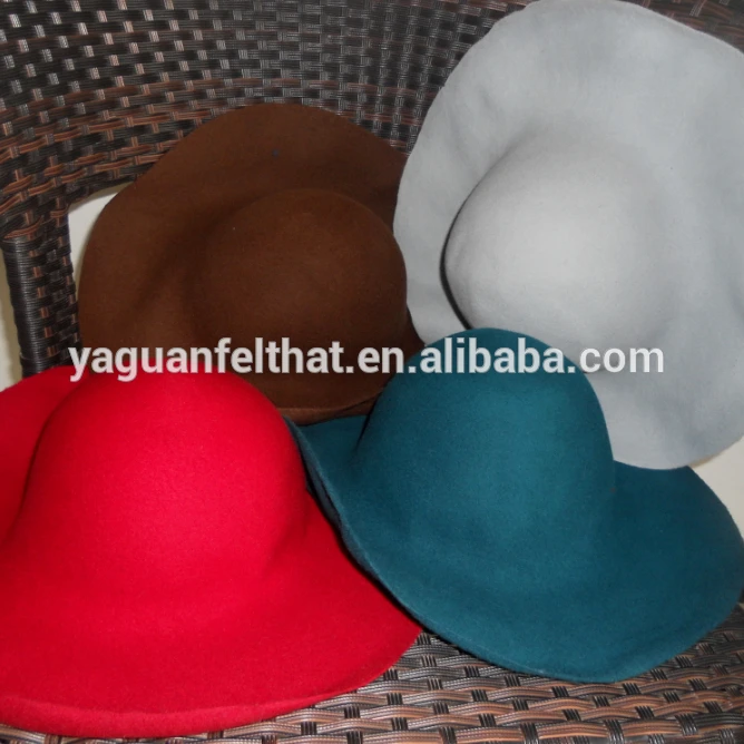 woolen felt capeline hats. wool felt capelines. felt hat bodies