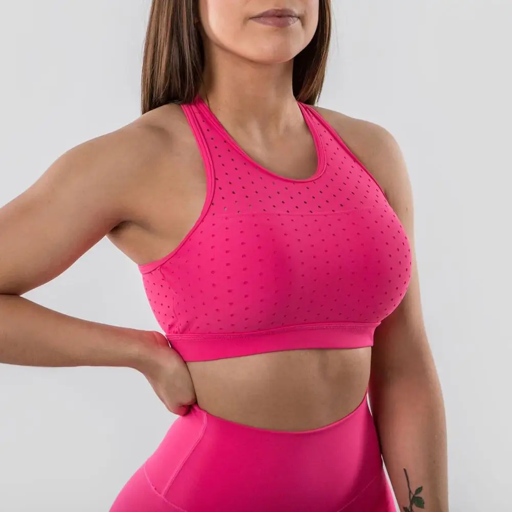 wholesales hot high quality running sportswear breathable sexy ladies bra