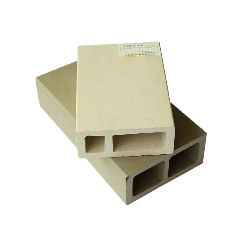 Terracotta clay baguette terracotta louvre for exterior cladding