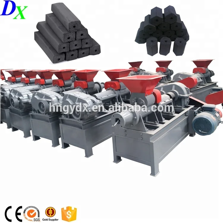 Industrial fine coal briquette charcoal making machine price