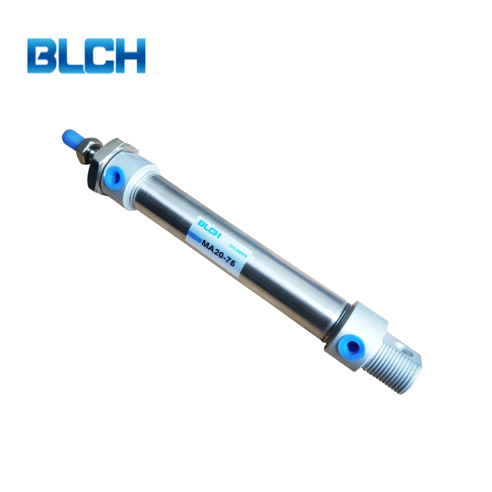 Made in China wholesale pneumatic MA series stainless steel double acting aluminum air cylinder