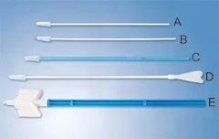 Cells sampling swab stick / saliva collection medical brush / sterile disposable sampling flocked swab