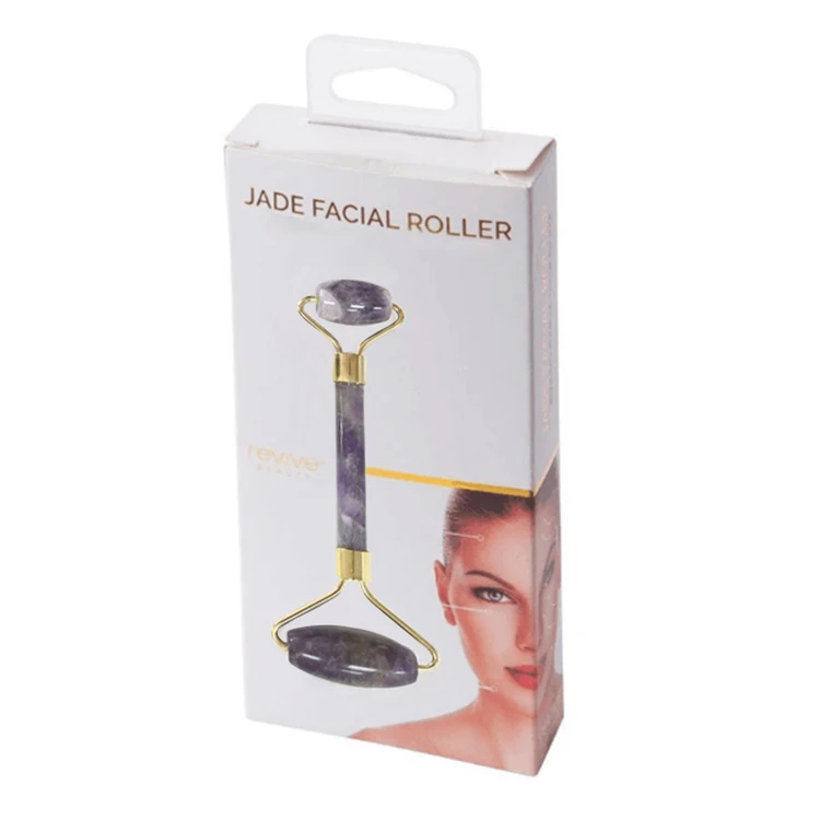 2021 Amazon hot selling premium quality anti-aging facial beauty amethyst morocco with gold silver intergrated frame