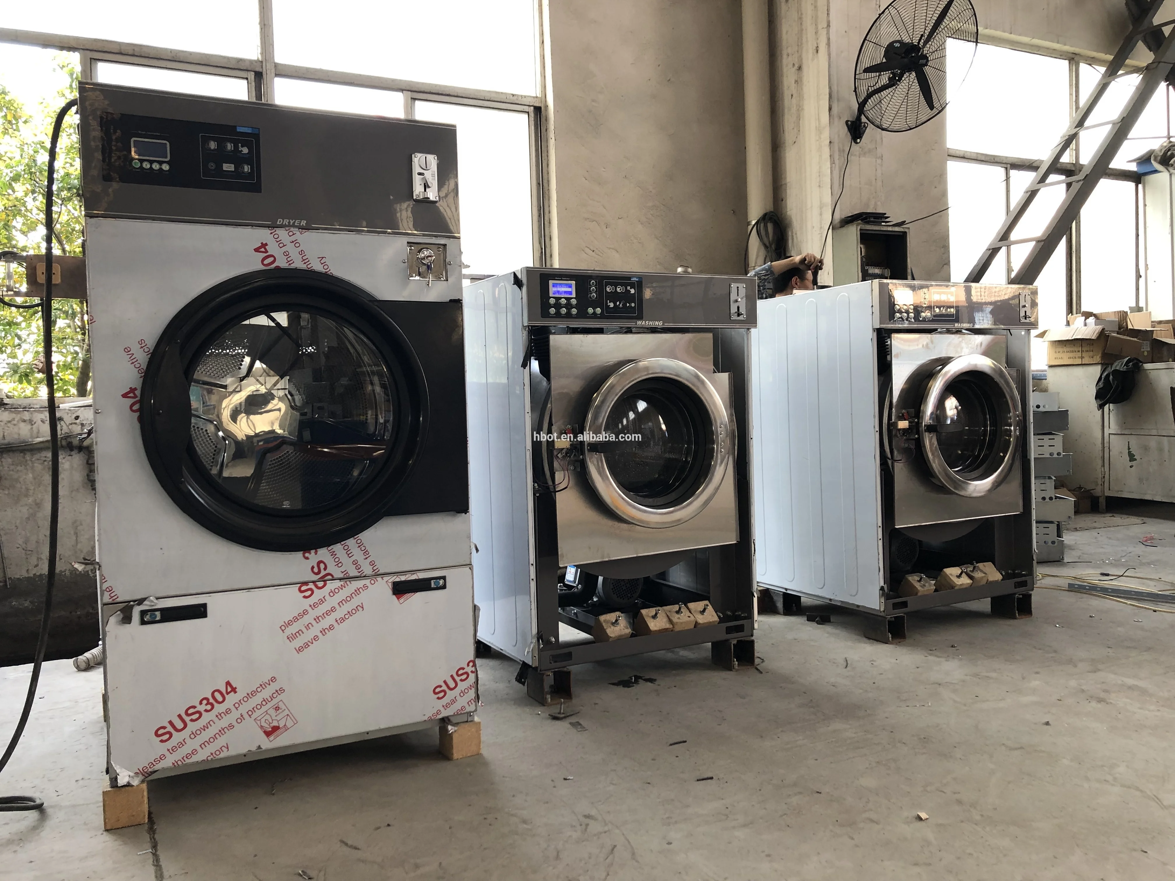 
coin operated washing machine 