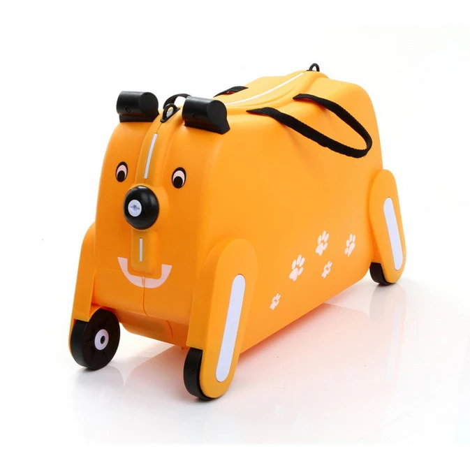 
kid Riding suitcase Children Trolley Ride on Suitcase Boy Travel Spinner Suitcase wheeled Luggage case for kids 