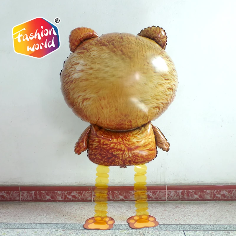Walking Animals Foil Balloon Cute Pet teddy bear Aluminium foil balloon Children Classic Toy Walking Pet Balloons