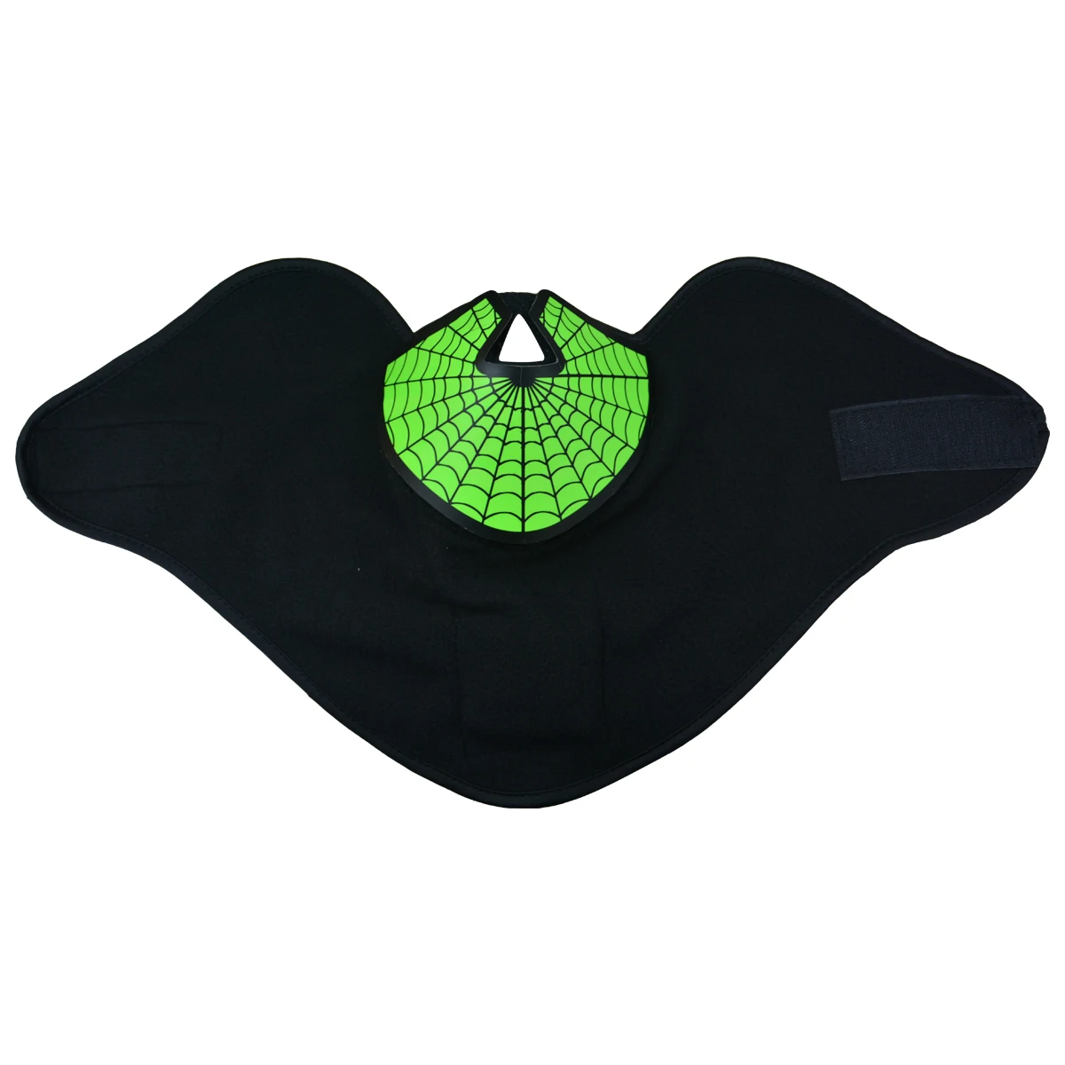 Finegreen Customized EL Mask hot-selling Spider pattern sound activated LED mask and Halloween  mask