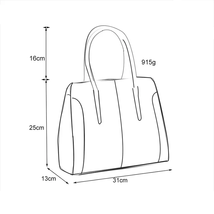 HEC Hot Sale Small order Available Ladies Designer Handbag Women Bag