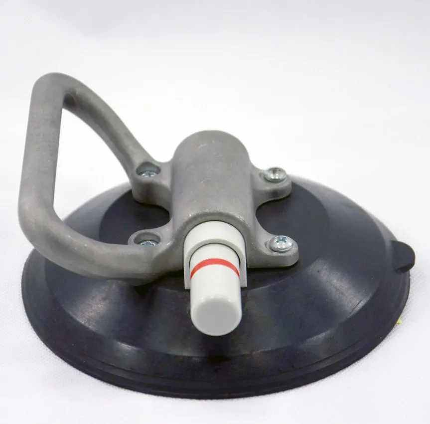 Hand pump suction cups for tiles