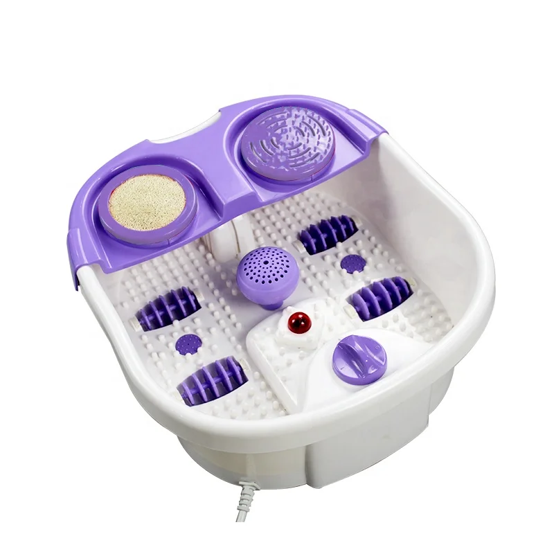 Electric Health Care Bubble Infrared Reflexology Mini Foot Spa Massager