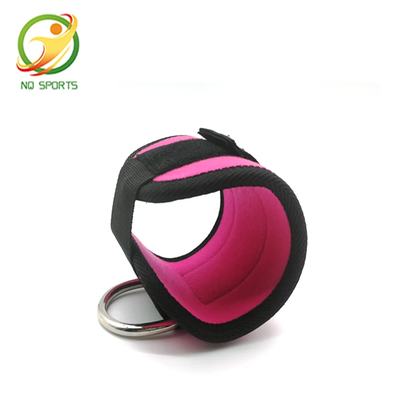Premium Padded Double D-ring Ankle Cuffs for Gym Workouts Ankle Straps for Cable Machines