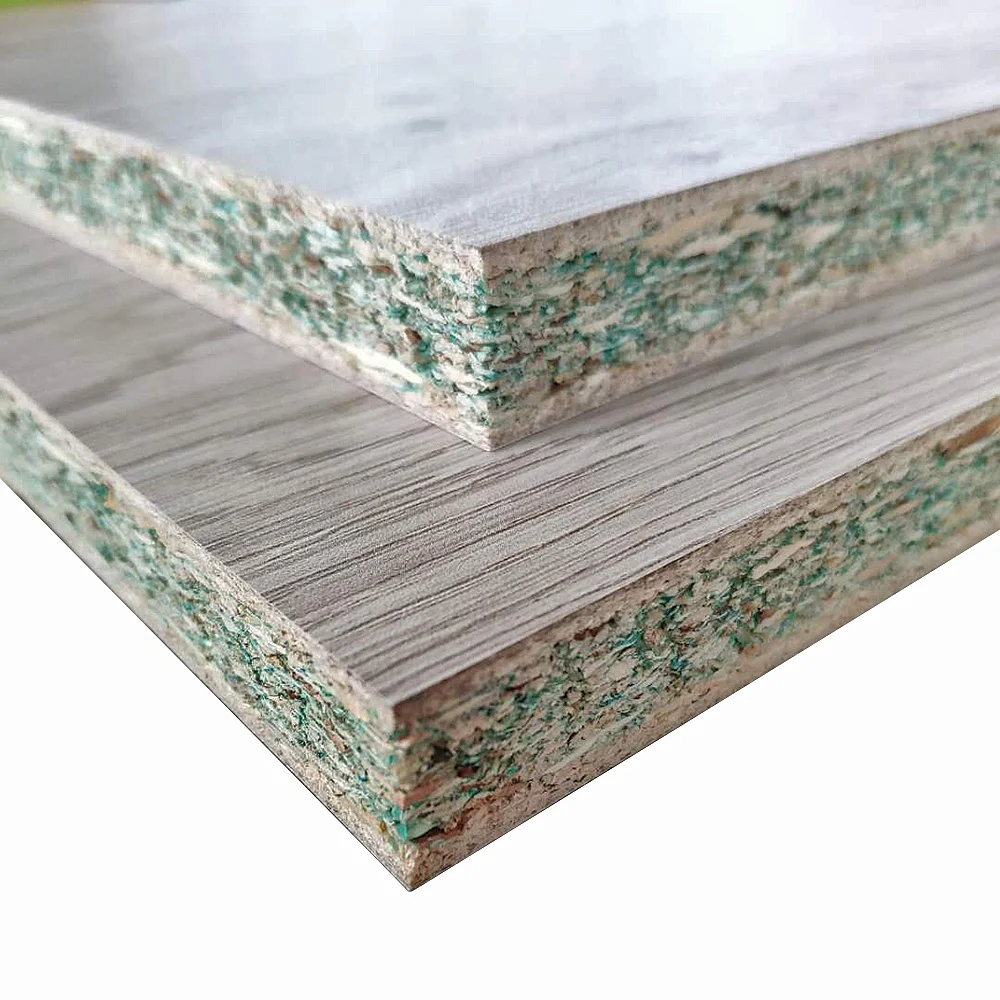 
16mm waterproof Melamine Paper Faced hmr particle board on 2 Sides for Kitchen Cabinets  (62071533919)