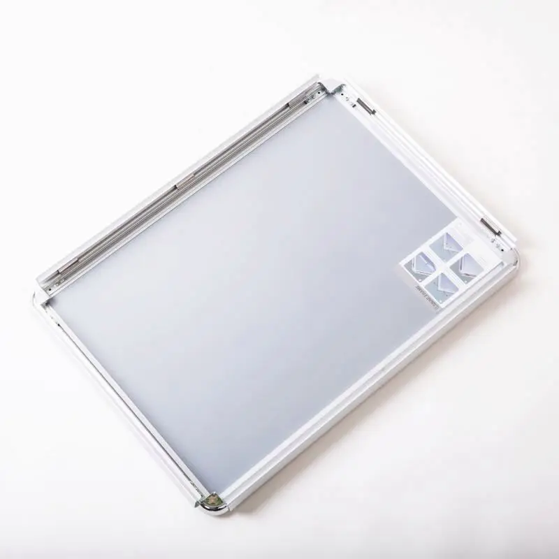 Portable aluminium Poster Stand Snap frame