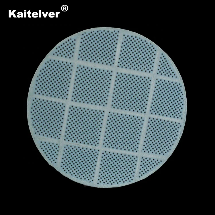 Catalyzed silicon carbide Sic diesel soot particulate wall flow filter & Cordierite DPF fumes exhaust filter
