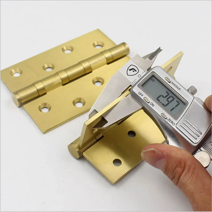 4 inch heavy duty brass cabinet door hinges for cabinets