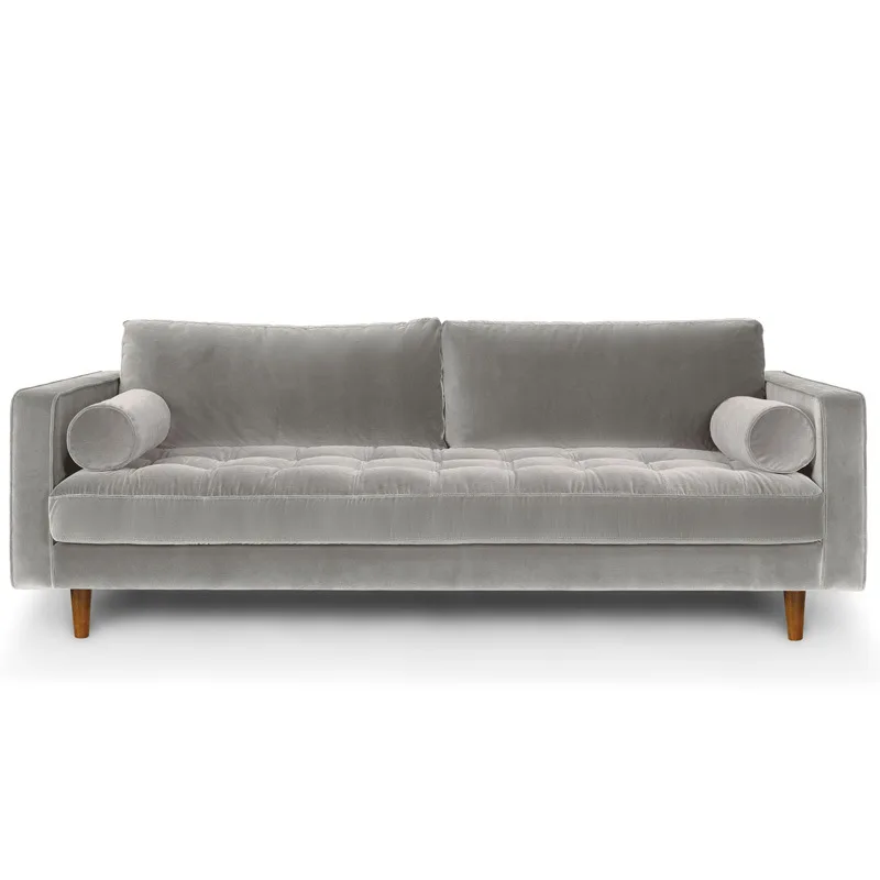 
Luxury Furniture Modern Living Room Fabric Sofa Sets 3 Seater 