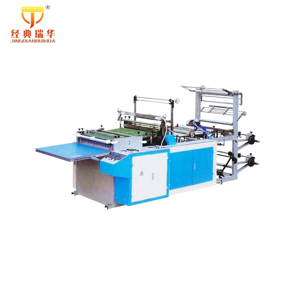 Side Seal PE,PP,BOPP Transparent Plastic Bag Making Machine