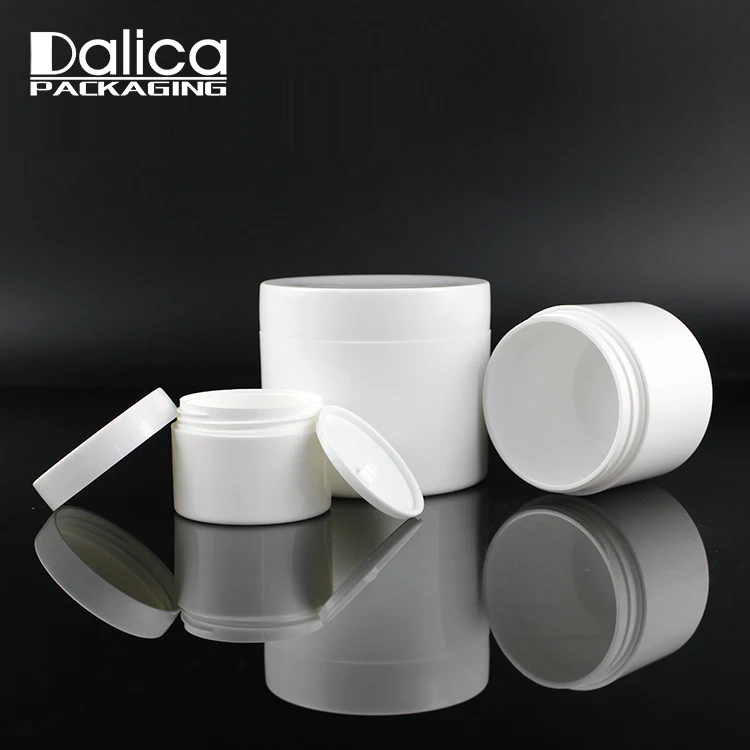 
Hot Sale Bottom Price White Round Cream Cosmetic Plastic Jar 
