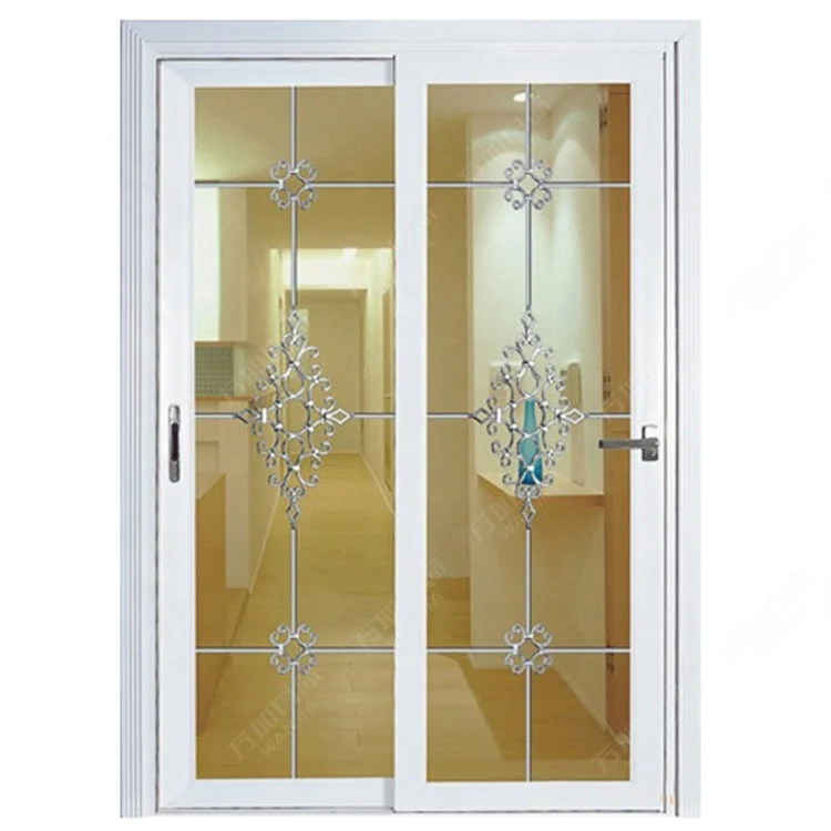 Factory price upvc sliding glass door for living room
