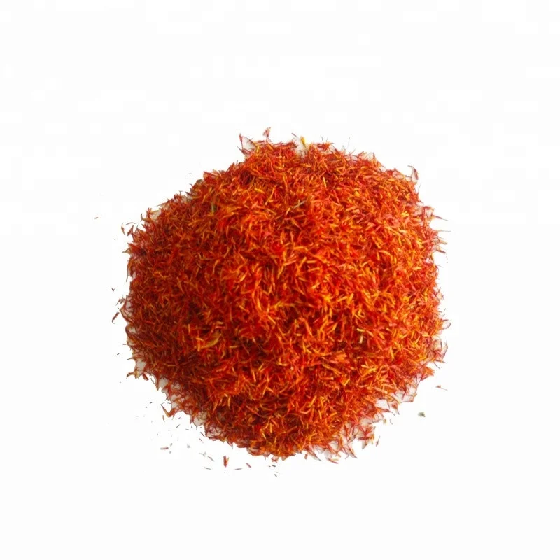 
dried pure natural safflower yellow colour 