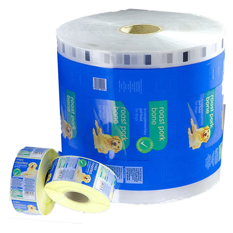 Factory manufacture customized cheap BOPP laminated colorful snacks packaging film