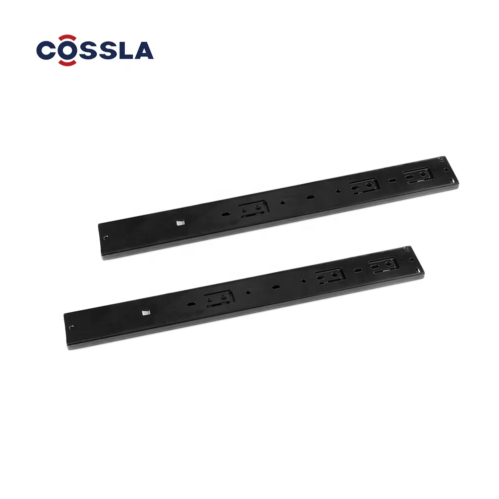 
Kitchen Cabinet High Quality Ball Bearing Drawer Slides Soft Closing Telescopic Drawer Slide 