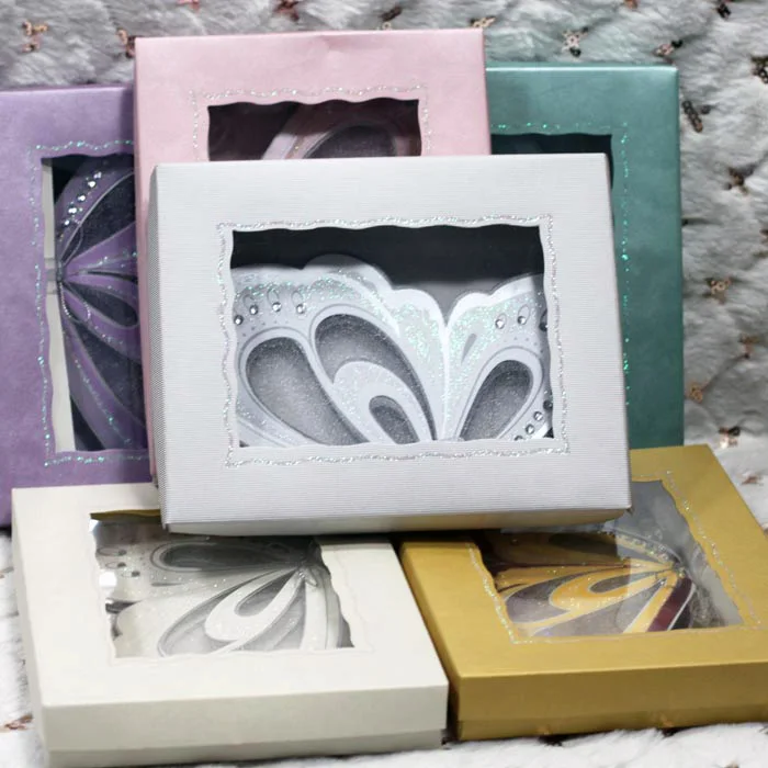 Luxury Butterfly Roll Wedding Invitation Cards With Box