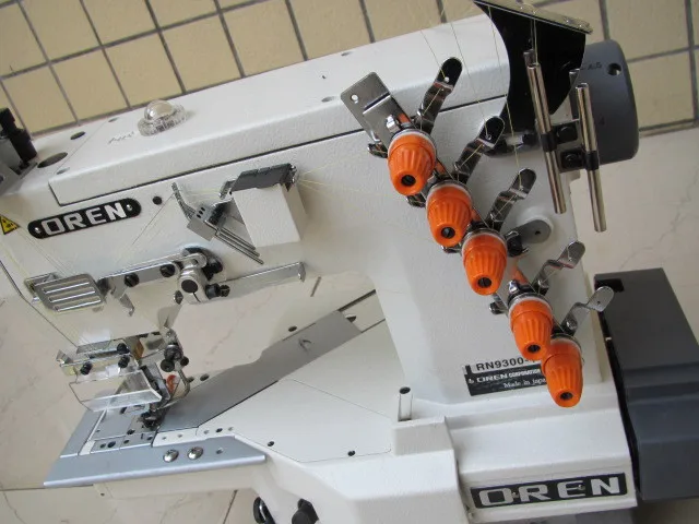 RN9300 Stretch seaming machine edge binding small tip sewing three needle five line stretch